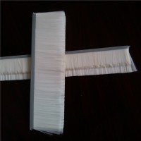 Nylon Fill Strip Brush with Galvanized  Backing