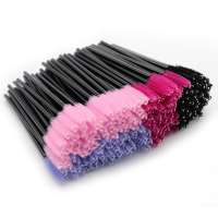 Many colors are available disposable mascara applicator wands brush