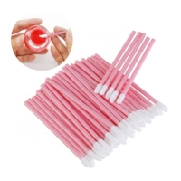 Wholesale disposable Lip Brush Lipstick Gloss Wands Applicator Best Make Up Tool for Women Accessories